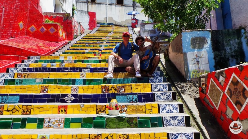 Лестница Селарона в Рио